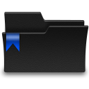 Folder with Ribbon Icon